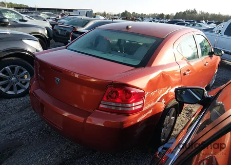 2008 Dodge Avenger Se из США, поврежденный, VIN 1B3LC46K78N121452